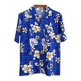 Manufacture of short-sleeved shirts Customized seaside holiday flower shirts Shirt center beach resort uniforms SKR032 Manufacture of short-sleeved shirts Customized seaside holiday flower shirts Shirt center beach resort uniforms SKR032